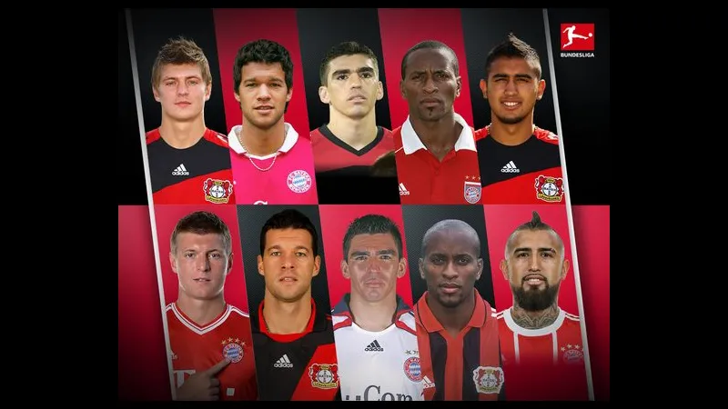 Cầu thủ Olympiakos và Bayer Leverkusen tranh chấp bóng trên sân - Lịch sử đối Cầu thủ Olympiakos và Bayer Leverkusen tranh chấp bóng trên sân - Lịch sử đối